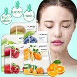 Fruit Sheet Mask Manufacturer - Organic Green Apple Kiwi Blueberry Cleanse Hydrate