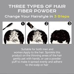 Hair Fiber Powder Manufacturer - 30g 3 Colors Black Grey Brown Thickness Enhance & Private Label