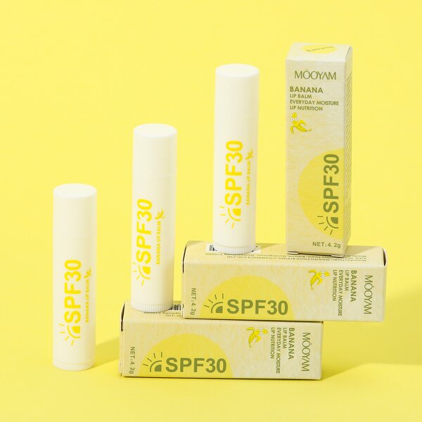 Banana Lip Balm Manufacturer - Moisturizing Hydrating Anti-Dryness Reduces Fine Lines