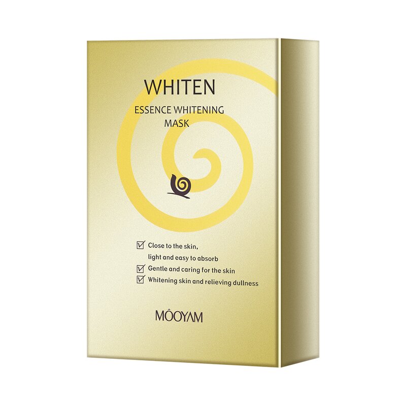 Snail Facial Mask Manufacturer - 25mL*10 Mucin Whitening Brightening Repairing Serum
