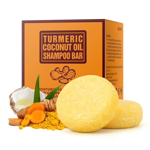 Shampoo Soap Manufacturer - Turmeric Coconut Oil Handmade Cold Hair Care Hot Sale OEM