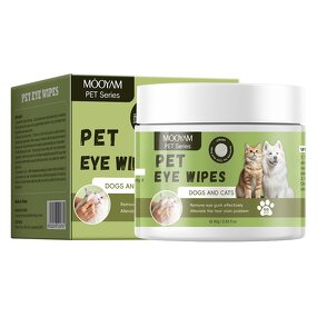 Pet Tear Stain Remover Manufacturer - Cotton Pads Herbal Formula Gentle Non-Irritating OEM