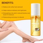 Depilation Care Serum Manufacturer - Organic Vitamin F Coconut Oil Moisturizing Repair
