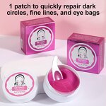 Retinol Eye Mask Manufacturer - Pink Strips Lighten Dark Circles Puffiness Anti-Wrinkle