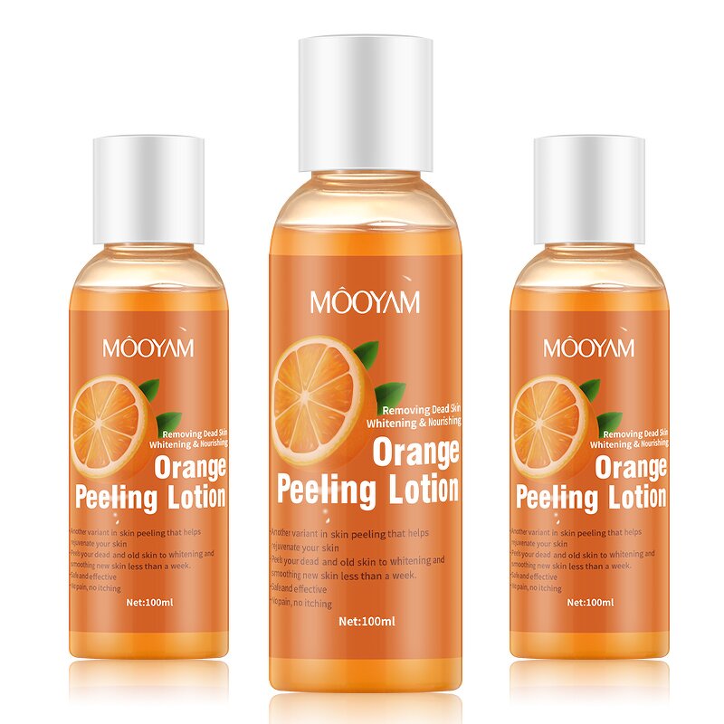 Body Peel Oil Manufacturer - Orange Peel Lotion Gentle Exfoliating Nourishing Soothing