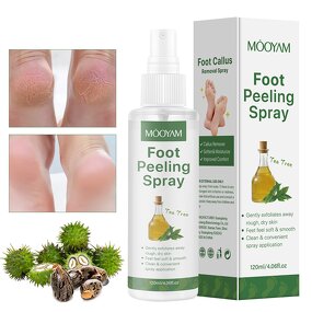 Foot Peeling Spray Manufacturer - Tea Tree Oil Exfoliate Calluses Cracked Heels OEM