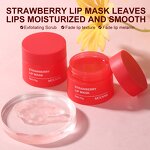 Strawberry Lip Mask Manufacturer - Moisturizing Exfoliating Dead Skin Reduces Wrinkles