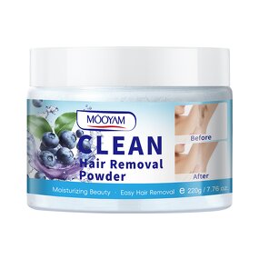 Hair Removal Powder Manufacturer - Blueberry Clean Whole Body Easy Depilation & Private Label