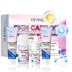 Skin Care Set Manufacturer - Collagen+Retinol Serum Cream Cleanser Toner Firming OEM