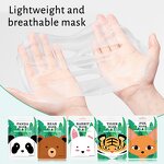 Sheet Mask Manufacturer - Animal Series Tiger Panda Oil Control Brighten Skin OEM