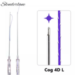 PDO Thread Manufacturer - Korean Big V Line 18g100mm L Blunt Cannula 6D COG