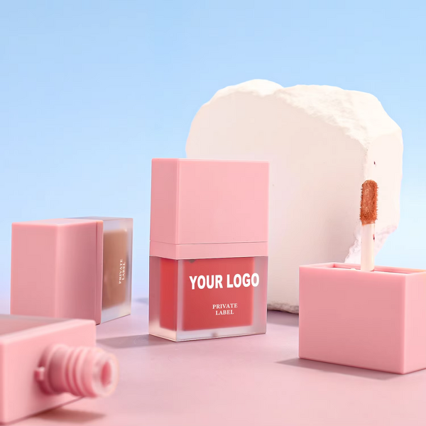 Lip Gloss Manufacturer - Square Tube Matte Herbal Mineral OEM Cosmetics Factory Wholesale