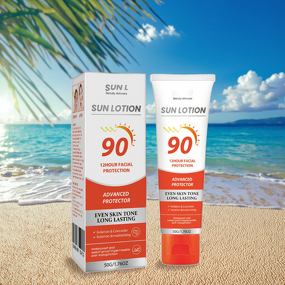 Sunscreen Cream Manufacturer - SPF50 12H UV Protection Oil-Free Light Moisturizing Facial Gel