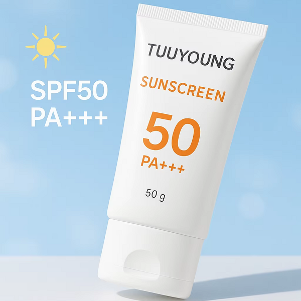 Sunscreen Gel Manufacturer - SPF50 Oil-Free 12H Lustrous Moisturizing Facial Outdoor Protection