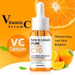 Facial Serum Manufacturer - Vitamin C Niacinamide Hyaluronic Acid Brighten Fade Fine Lines