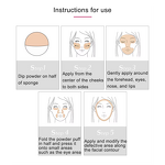 High Quality Vegan Face Makeup Private Label Oil-Control Translucent Setting Powder Waterproof Mineral Banana Powder