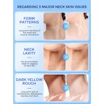 Neck Sheet Mask Manufacturer - 6 Peptides AHA Whitening Hydrating Moisturizing & Private Label