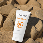 Sunscreen Gel Manufacturer - SPF50 Oil-Free 12H Lustrous Moisturizing Facial Outdoor Protection