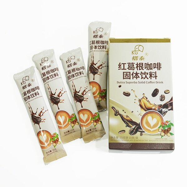 Instant Coffee Manufacturer - Men's Herbal Red Kudzu Root Coffee Hot Selling Wholesale