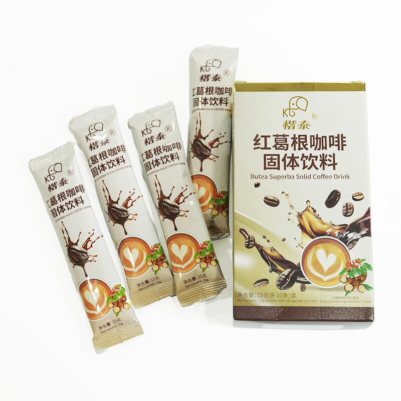 Instant Coffee Manufacturer - Men's Herbal Red Kudzu Root Coffee Hot Selling Wholesale