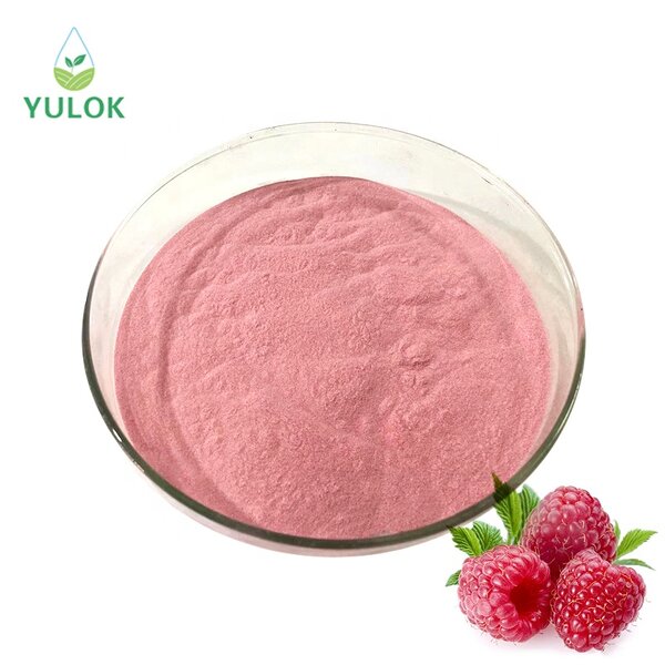 Raspberry Fruit Juice Powder Manufacturer - Factory Supply 100% Water Soluble Natural for Beverages