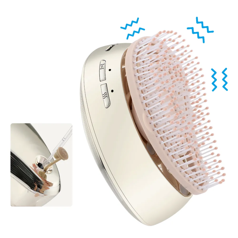Electric Head Massager Manufacturer - Vibrating Brush Oil Spray