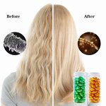 Hair Vitamin Capsules Manufacturer - OEM No Rinse 60 Pcs with Moroccan Argan & Macadamia