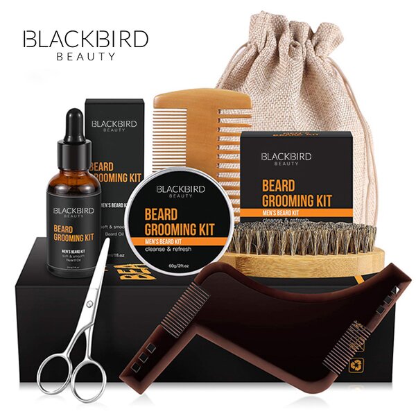 Beard Growth Care Set Manufacturer - High-Quality OEM/ODM Private Label Custom Oil Comb Kit