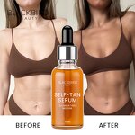 Self Tan Serum Manufacturer - Hot Product Private Label Vegan Dark Brown Body