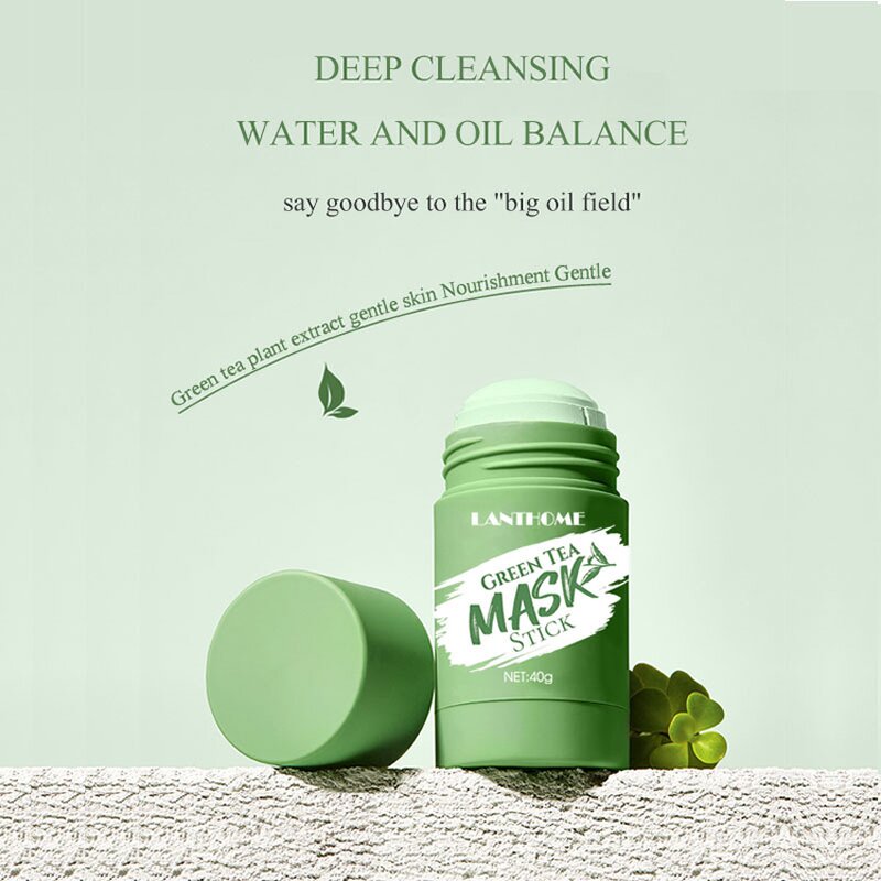 Facial Mask Stick Manufacturer - Low MOQ Factory Price Organic Green Tea Clay Brightening