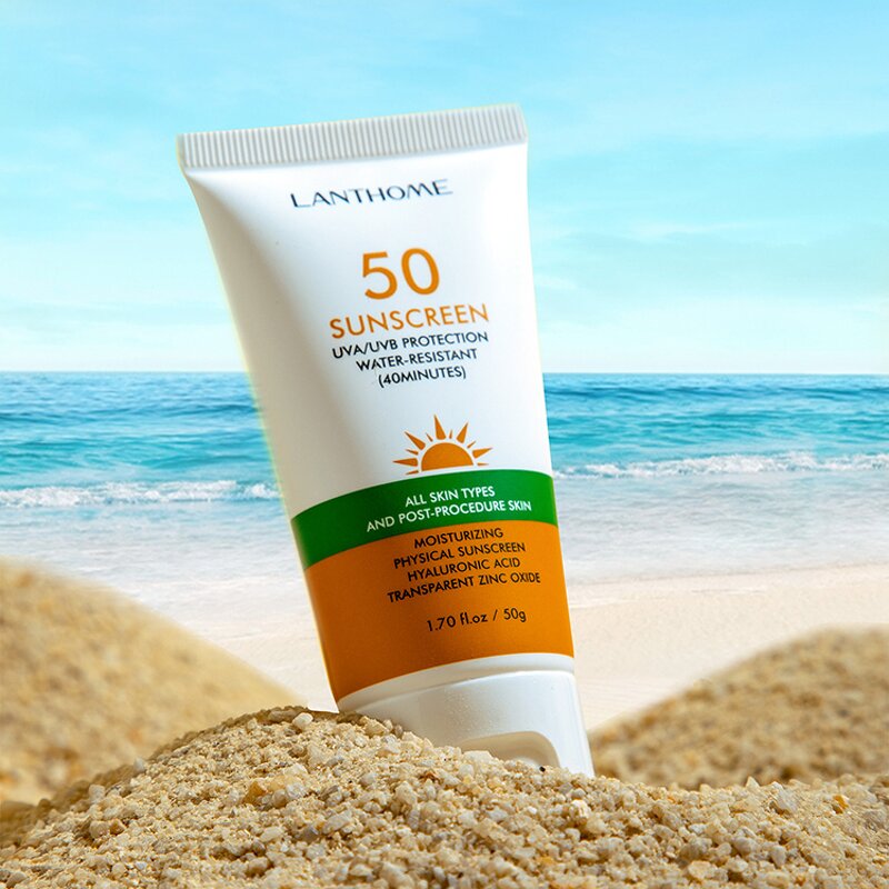 Sunscreen Manufacturer - OEM/ODM Private Label Natural Hydrating Waterproof SPF50