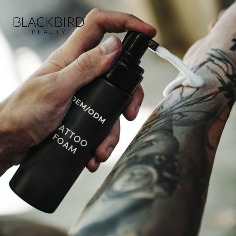 Tattoo Mousse Manufacturer - Private Label Organic Alcohol-Free Moisturizing