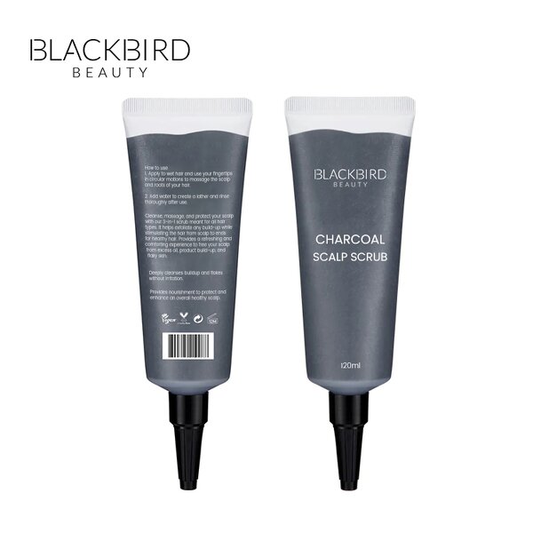 Scalp Exfoliating Scrub Manufacturer - Private Label Natural Anti Dandruff Charcoal Wholesale
