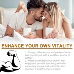 Men's Instant Mushroom Coffee Manufacturer - Low Sugar Low Calories Herbal Supplement for Endurance & OEM ODM