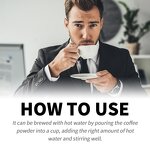 Men's Instant Mushroom Coffee Manufacturer - Low Sugar Low Calories Herbal Supplement for Endurance & OEM ODM