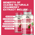 Cranberry Probiotic Capsules Manufacturer - Organic for Women Vaginal Urinary Health OEM