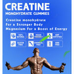 Creatine Monohydrate Gummies Manufacturer - Fruit Flavored for Bone Nerve Health