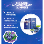 Creatine Gummies Manufacturer - Vegetarian Pre-Workout for Muscle Growth Support