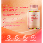 Nootropic Gummies Manufacturer - Brain Supplement for Memory Focus Cognitive Health