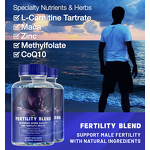 Male Fertility Pills Manufacturer - Vitamin Blend for Sperm Count Pre-Conception