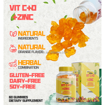 Vitamin C Zinc Gummies Manufacturer - Beauty Immunity Boost OEM ODM Skincare