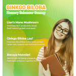 Brain Boosting Gummies Manufacturer - Ginkgo Biloba DHA for Memory Intelligence