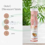 L-Glutathione Effervescent Tablets Manufacturer - 1000mg with Vitamin C for Skin Whitening Halal & VitaSpring