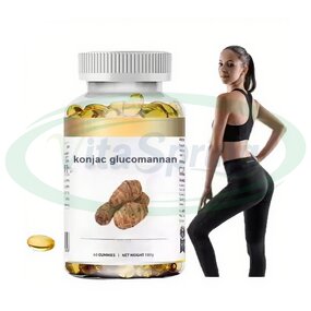 Konjac Glucomannan Softgel Manufacturer - Organic Halal Slimming Supplement Private Label & VitaSpring