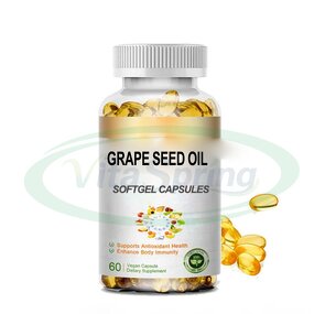 Grape Seed Softgels Manufacturer - Herbal Extract for Immune Health & VitaSpring