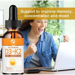 Vitamin D3 K2 Drops Manufacturer - Liquid for Immune Support Calcium Kids & VitaSpring OEM