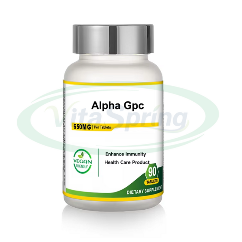 Alpha GPC Tablets Manufacturer - Brain Glycerophosphate Supplement Private Label & VitaSpring OEM