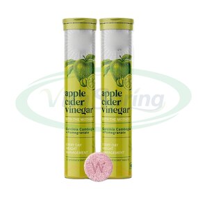 Apple Cider Vinegar Effervescent Tablets Manufacturer - Organic Halal Slimming Pill & VitaSpring