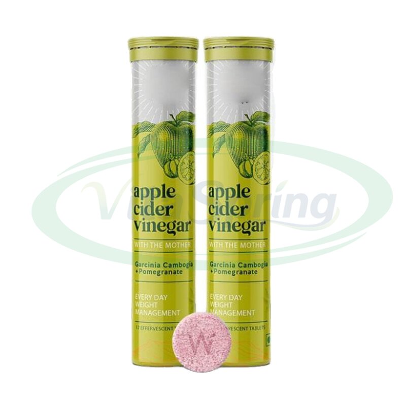 Apple Cider Vinegar Effervescent Tablets Manufacturer - Organic Halal Slimming Pill & VitaSpring