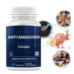 Hangover Capsules Manufacturer - Liver Detox Anti Hangover with DHM Milk Thistle & VitaSpring OEM